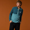 Amado Fleece Pullover - Men's - Ocean and Everglade