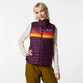 Fuego Down Vest - Women's - Acai Stripes