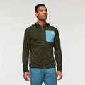 Otero Fleece Full-Zip Hooded Jacket Woods