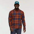 Quedo Flannel Shirt - Coffee Plaid