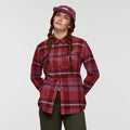 Quedo Flannel Shirt - Mulberry Plaid