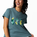 Cuatro Bitmap T-Shirt - Women's - Everglade