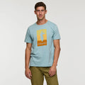 Llama Block T- Sea Spray
