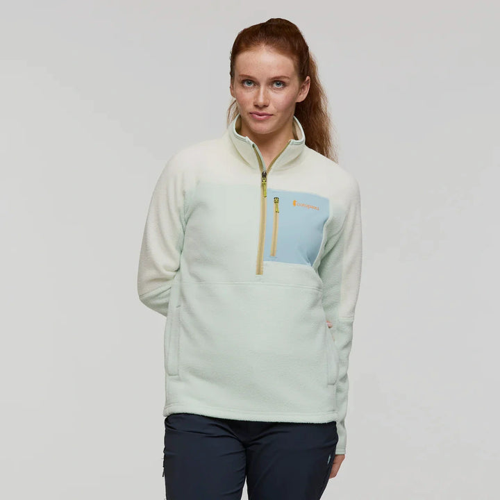 Abrazo Fleece Half- Dew And Foam thumbnail
