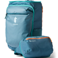 Allpa 50L Adventure Travel Pack - Blue Spruce And Abyss