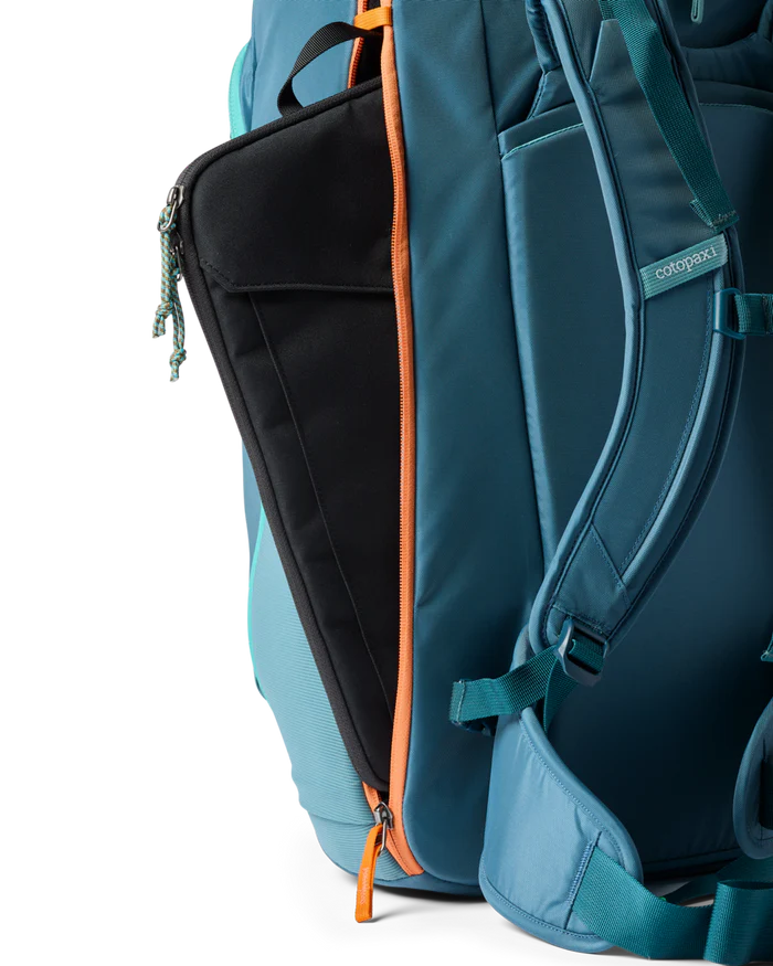 Allpa 50L Adventure Travel Pack - Blue Spruce And Abyss 2
