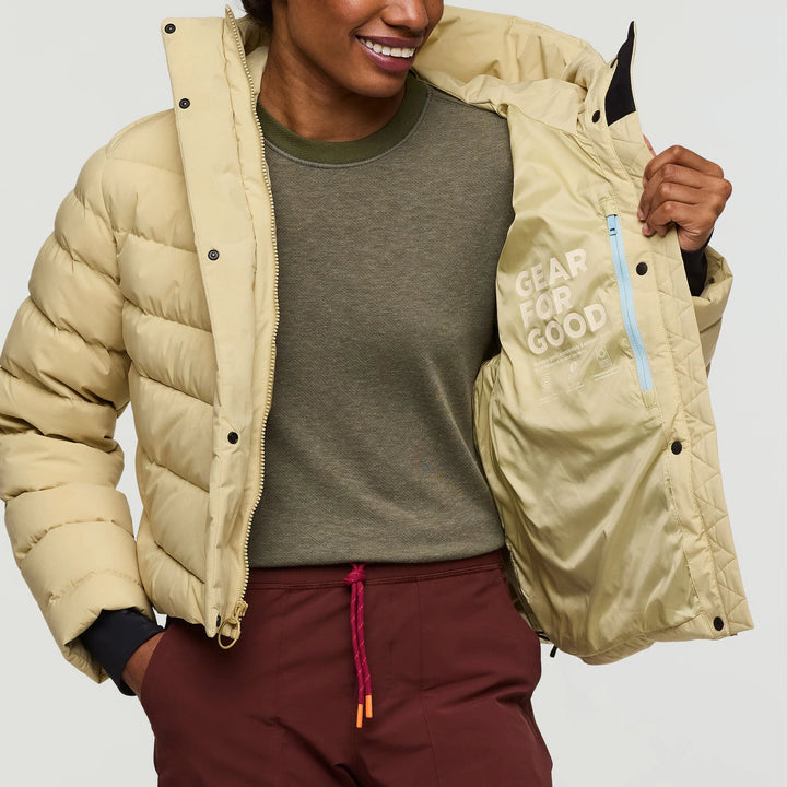 Alivio Down Crop Jacket Grain thumbnail 5