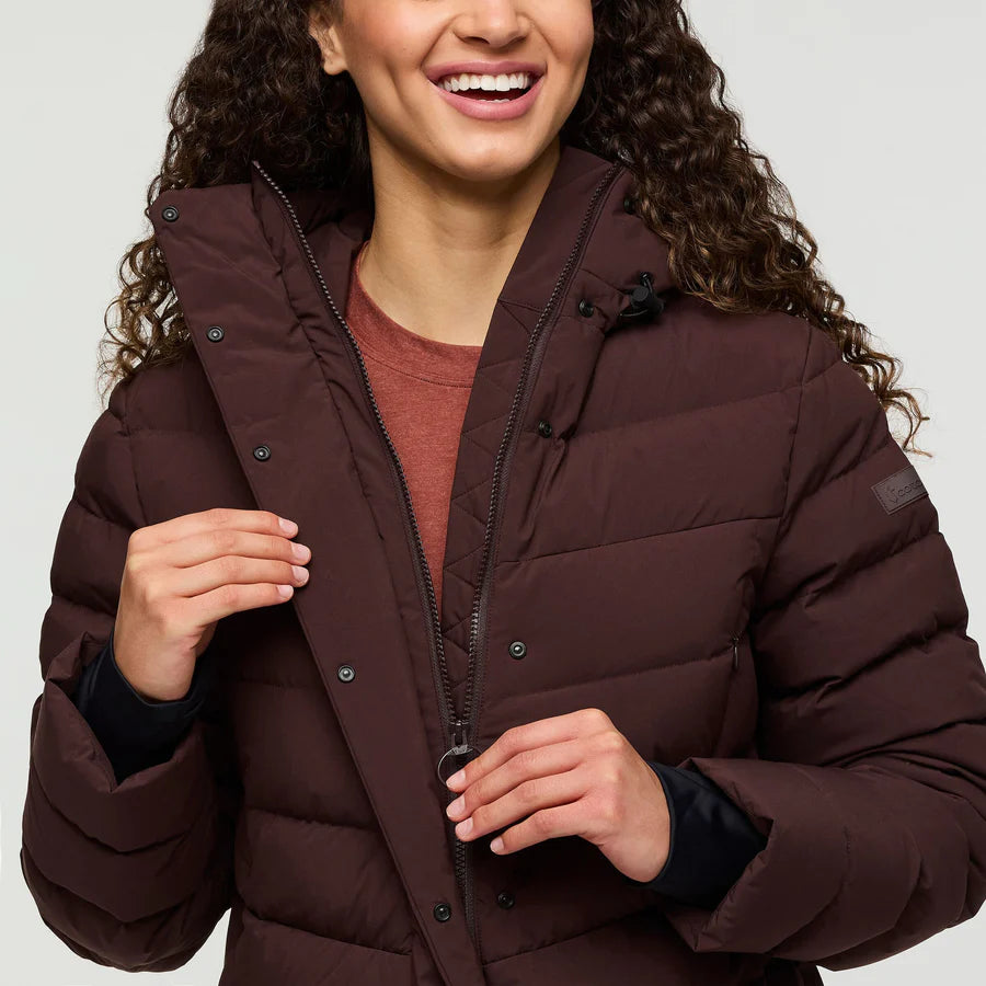Alivio Down - Parka Coffee 4