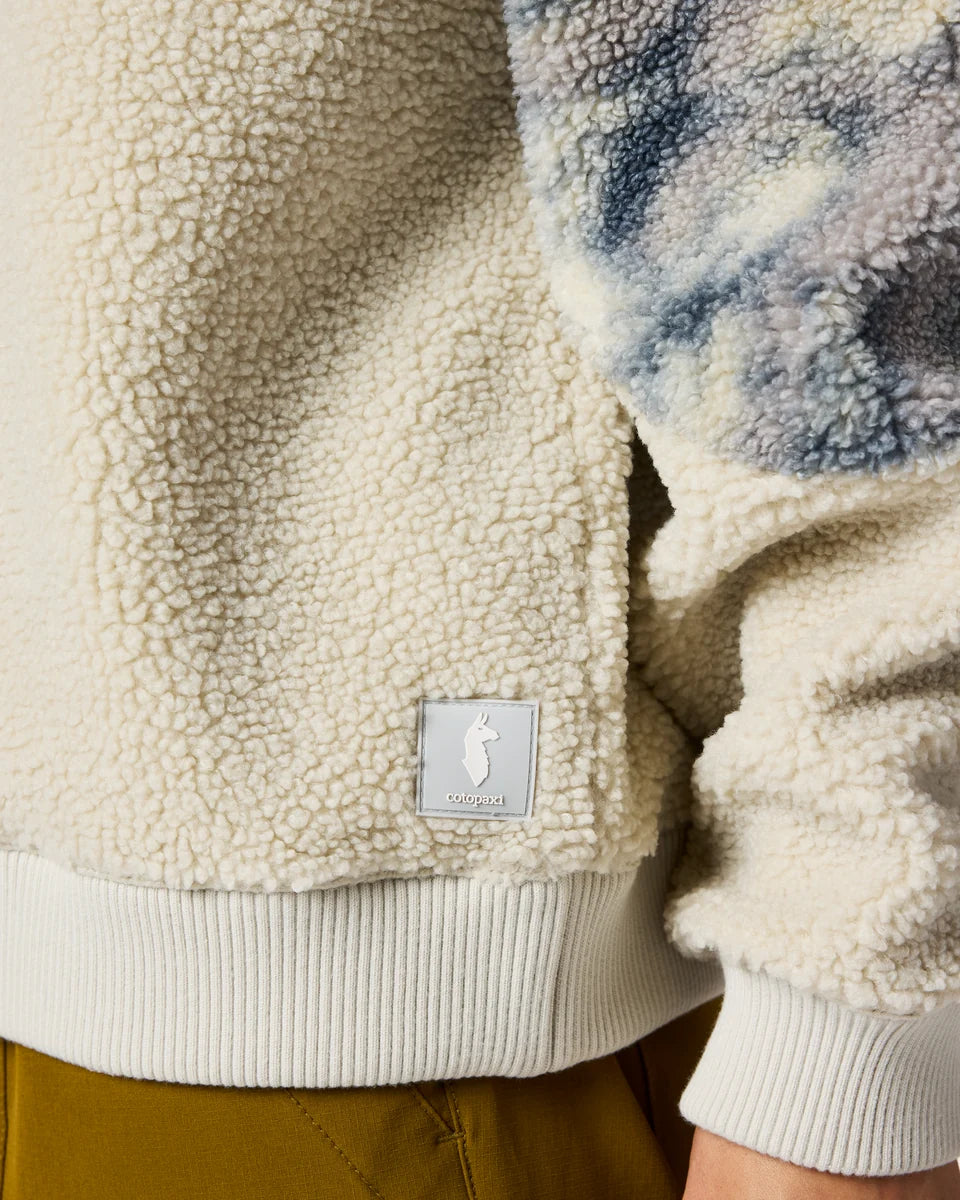 Amigazo Fleece Crew - Women's - Brush Clouds Slate and Mineral 4