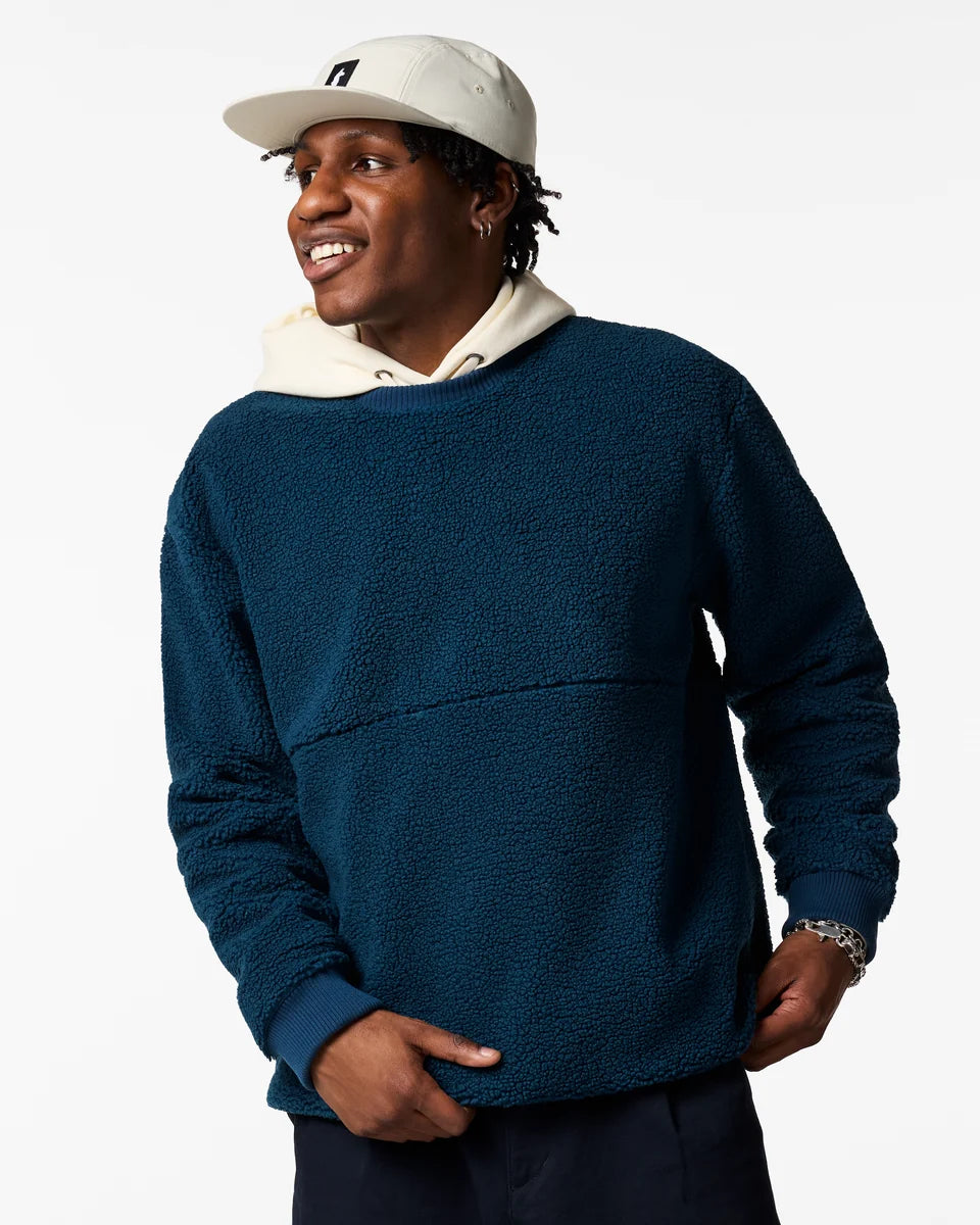 Amigazo Fleece Crew - Men's - Indigo