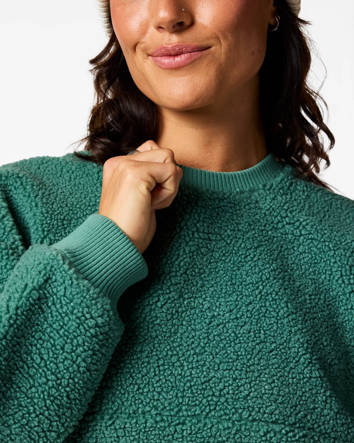 Amigazo Fleece Crew - Women's - Juniper thumbnail 3