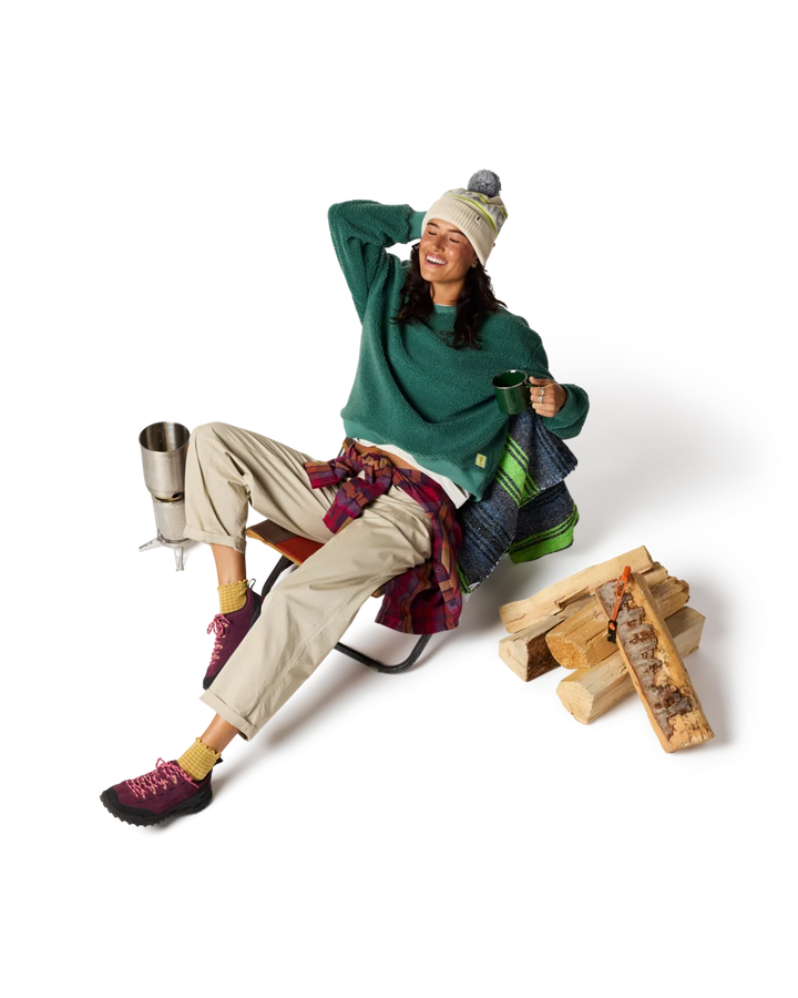 Amigazo Fleece Crew - Women's - Juniper thumbnail 5