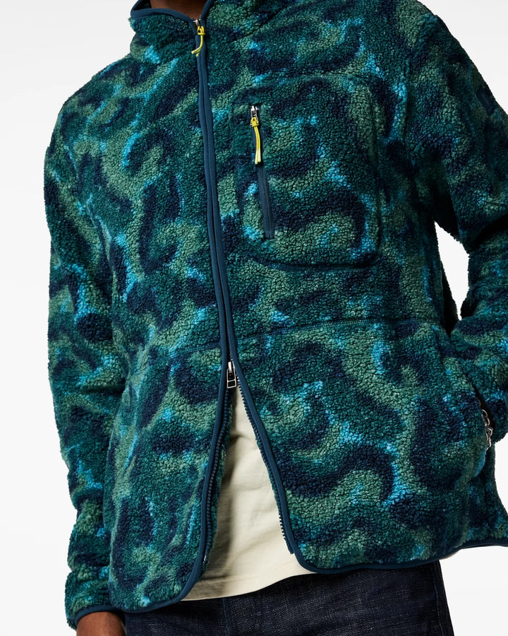 Amigazo Fleece Jacket - Men's - Brush Clouds Oasis thumbnail 4