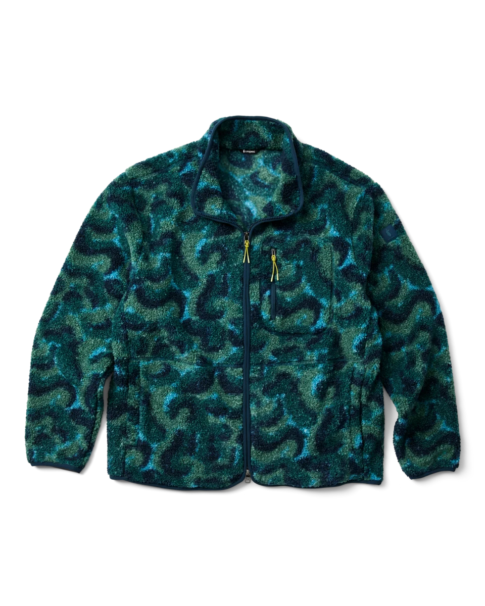 Amigazo Fleece Jacket - Men's - Brush Clouds Oasis 6