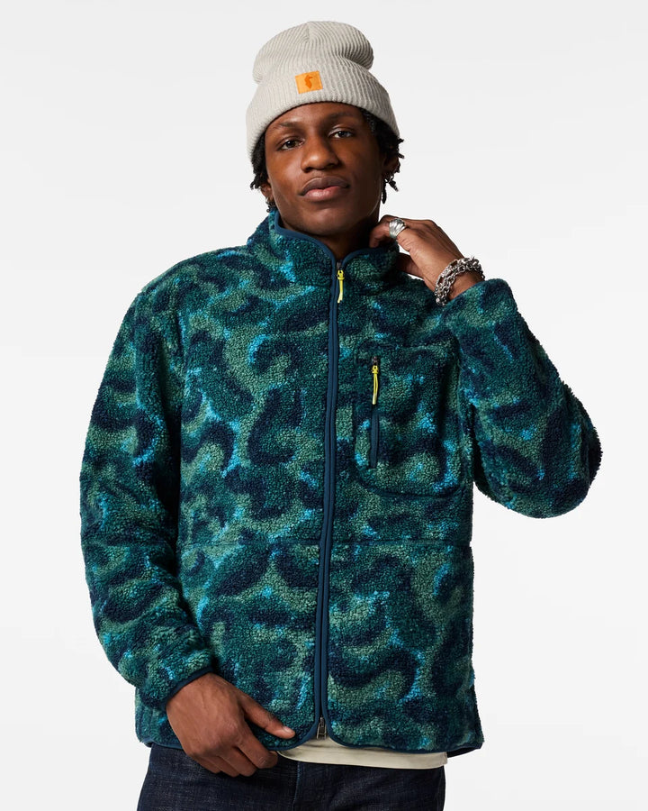 Amigazo Fleece Jacket - Men's - Brush Clouds Oasis thumbnail