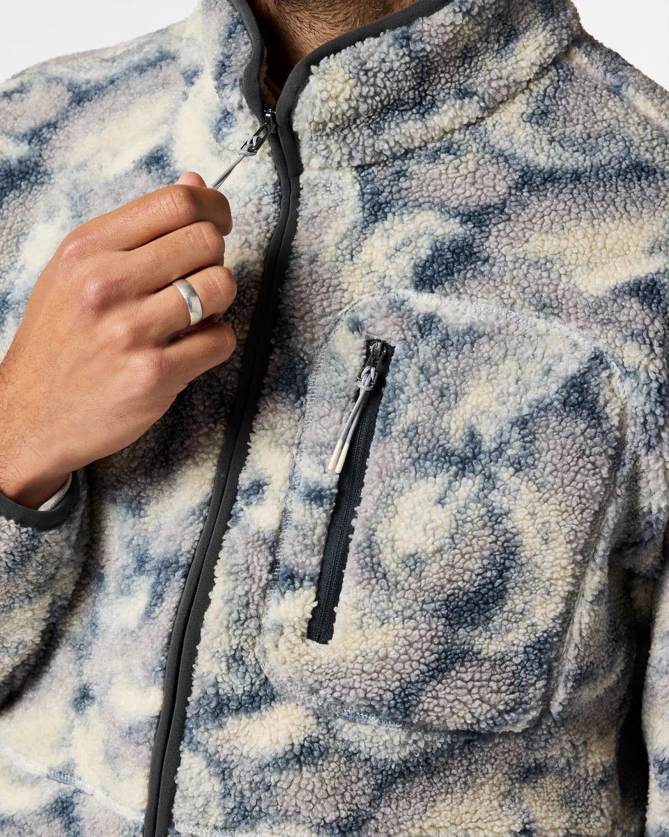 Amigazo Fleece Jacket - Men's - Brush Clouds Slate 3