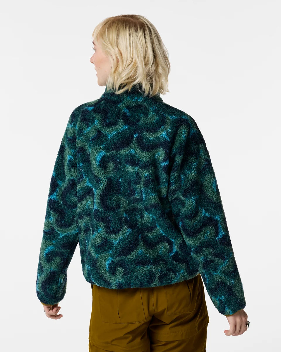 Amigazo Fleece Jacket - Women's - Brush Clouds Slate 1
