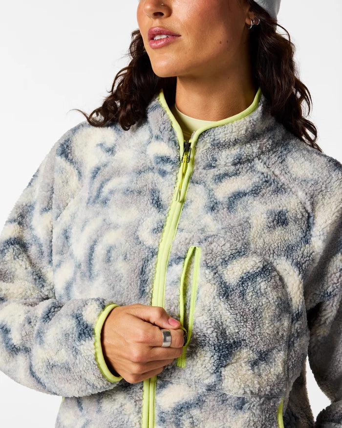 Amigazo Fleece Jacket - Women's - Brush Clouds Slate thumbnail 4