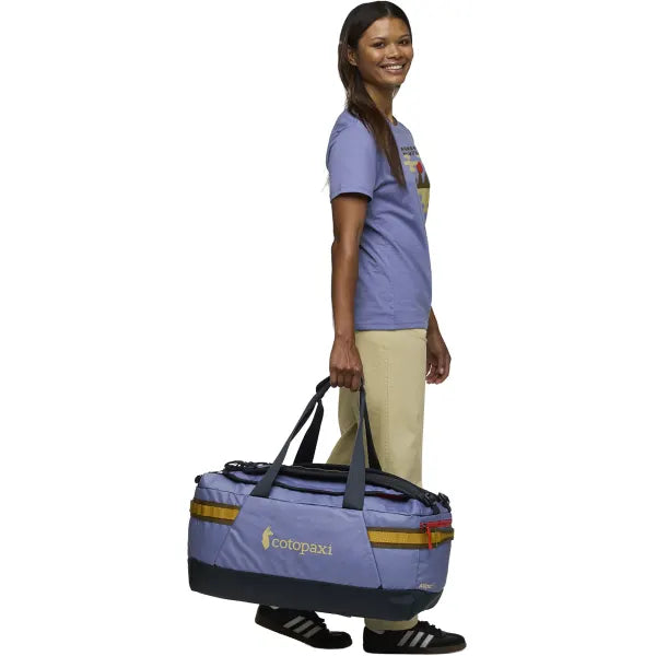 Allpa Getaway 55L Duffel - Blue Smoke And Carbon 6