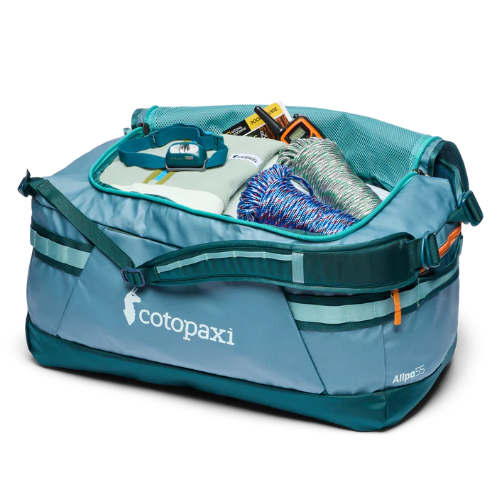 Allpa Getaway 55L Duffel - Blue Spruce And Abyss 6