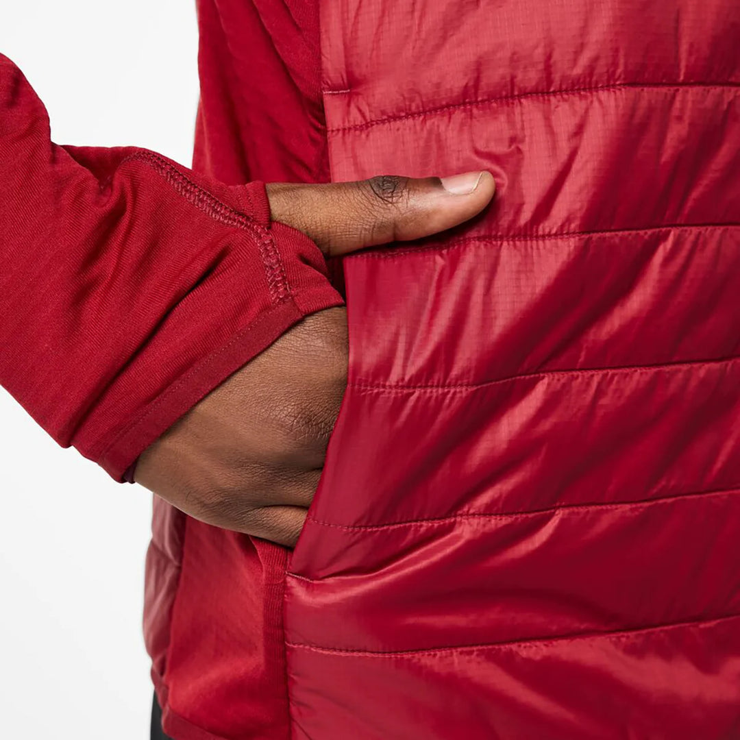 Acodo Hybrid Hooded Jacket - Men's - Crimson 4