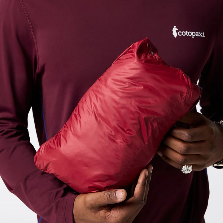 Acodo Hybrid Hooded Jacket - Men's - Crimson thumbnail 8