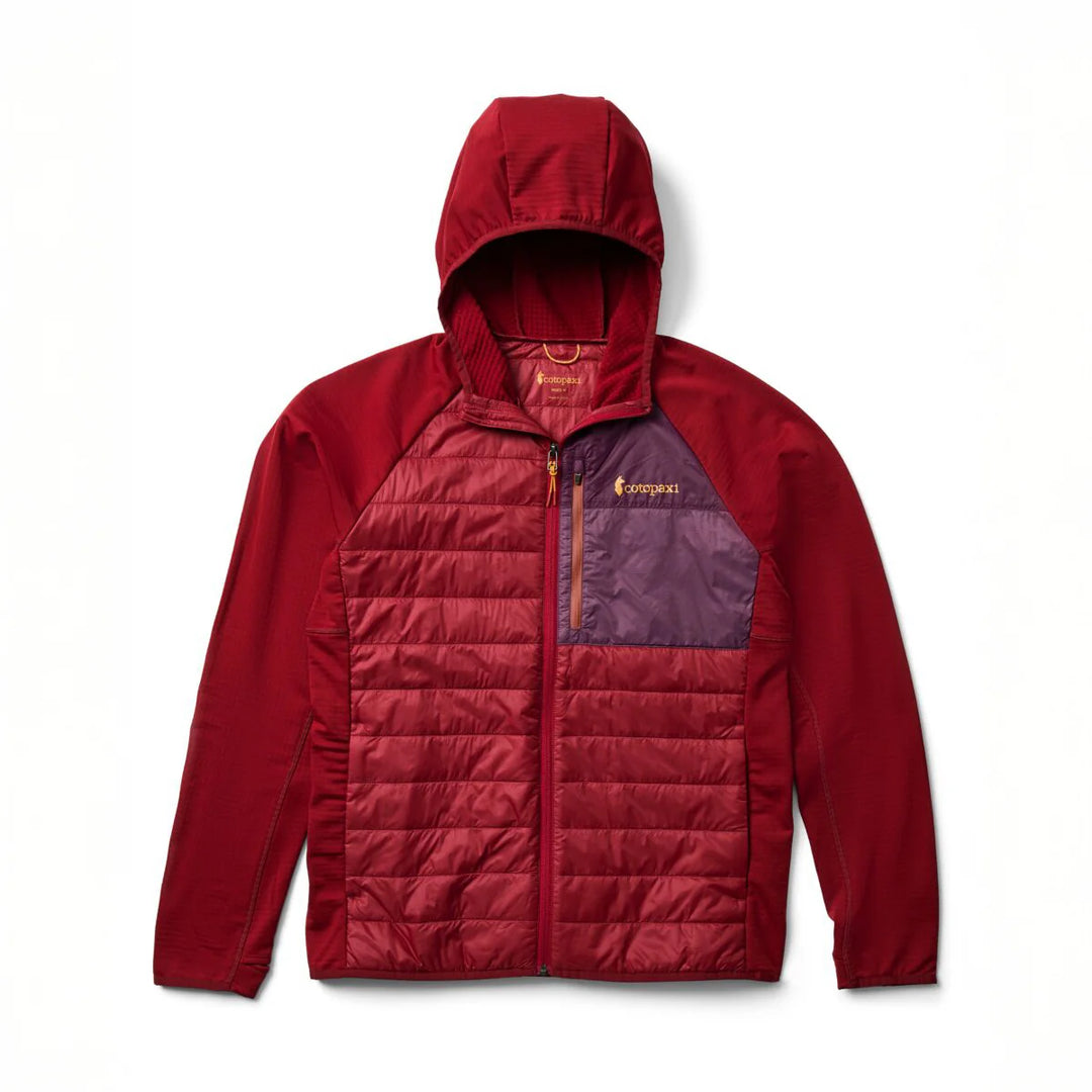 Acodo Hybrid Hooded Jacket - Men's - Crimson 2