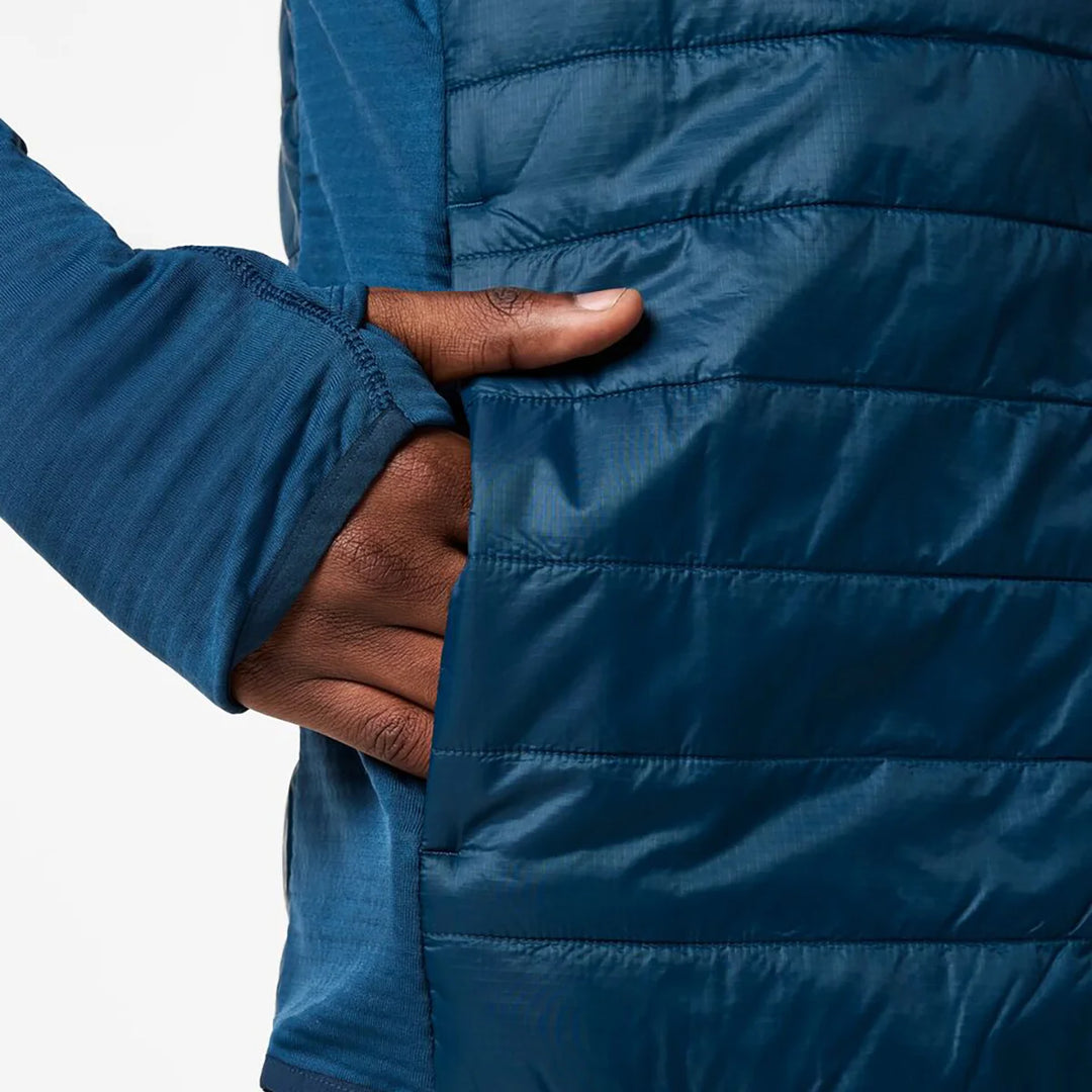 Acodo Hybrid Hooded Jacket - Men's - Indigo 3