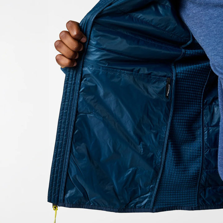 Acodo Hybrid Hooded Jacket - Men's - Indigo thumbnail 5