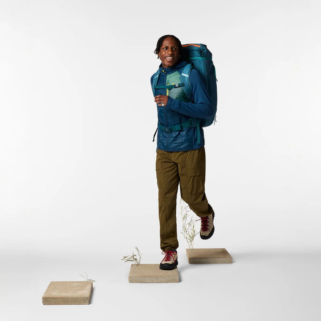 Acodo Hybrid Hooded Jacket - Men's - Indigo 8