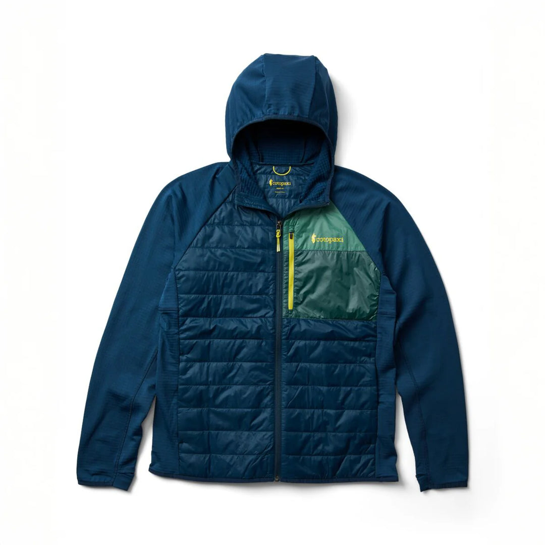 Acodo Hybrid Hooded Jacket - Men's - Indigo 2