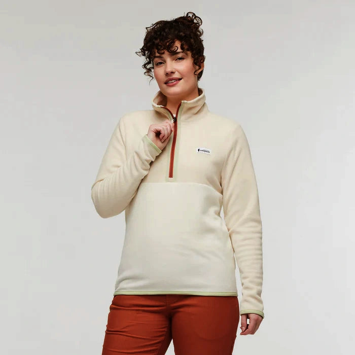 Amado Fleece Pullover - Bone Cream thumbnail