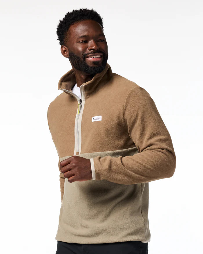 Amado Fleece Pullover - Dune and Stone