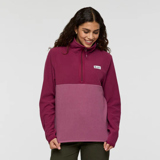 Amado Fleece Pullover - Jam and Fig thumbnail