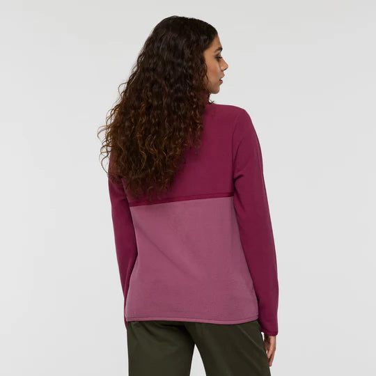 Amado Fleece Pullover - Jam and Fig thumbnail 1