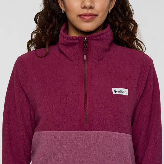 Amado Fleece Pullover - Jam and Fig thumbnail 2