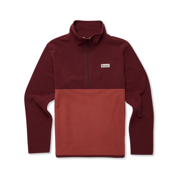 Amado Fleece Pullover - Mulberry and Nutmeg thumbnail 4