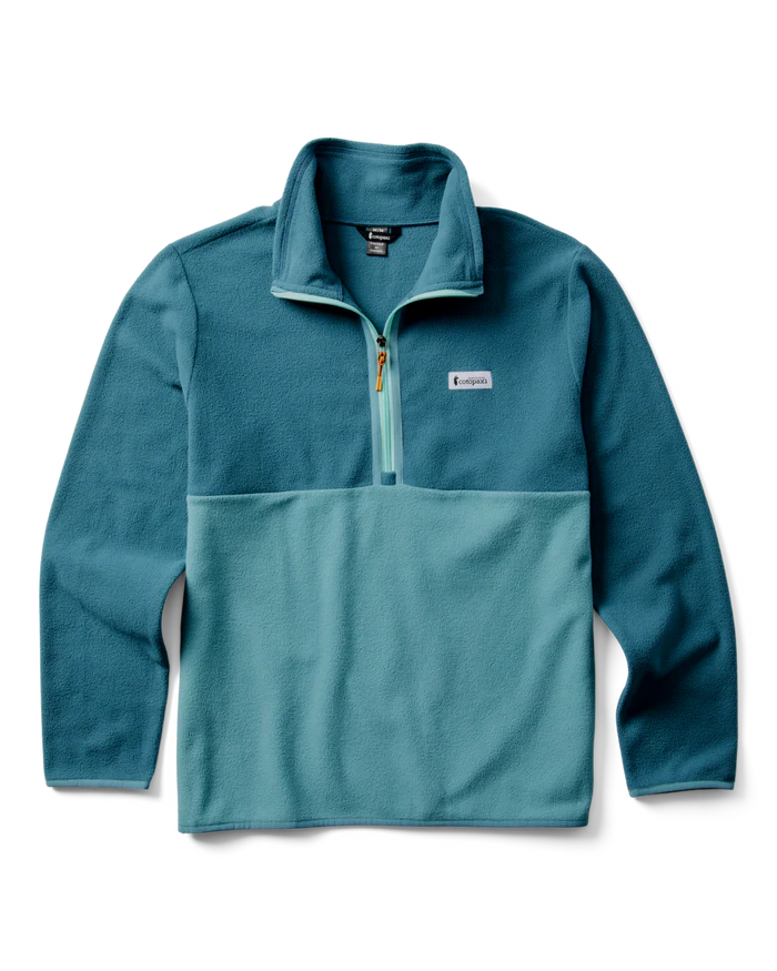 Amado Fleece Pullover - Men's - Ocean and Everglade thumbnail 4