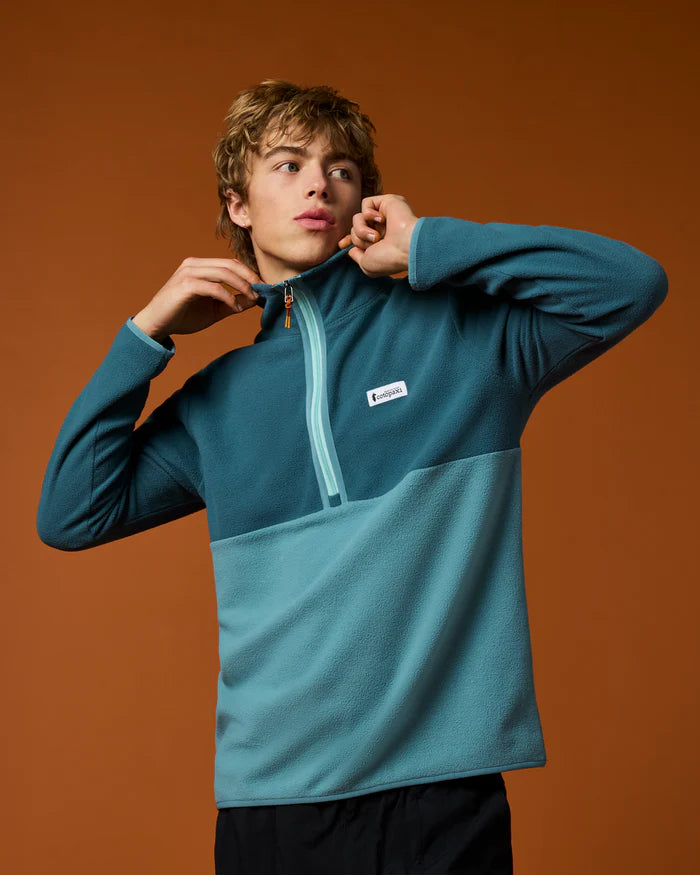 Amado Fleece Pullover - Men's - Ocean and Everglade thumbnail 1