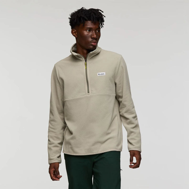 Amado Fleece Pullover - Pebble thumbnail