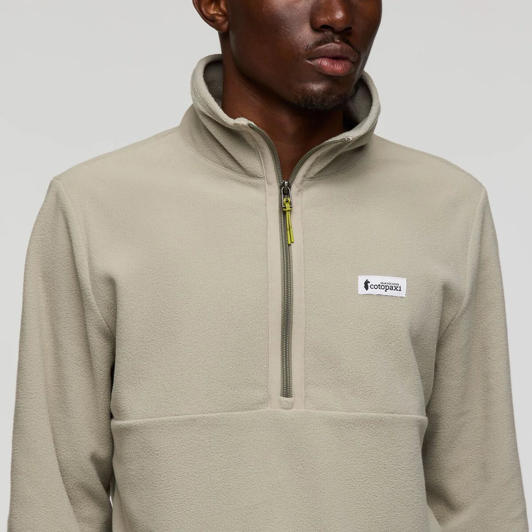 Amado Fleece Pullover - Pebble 4
