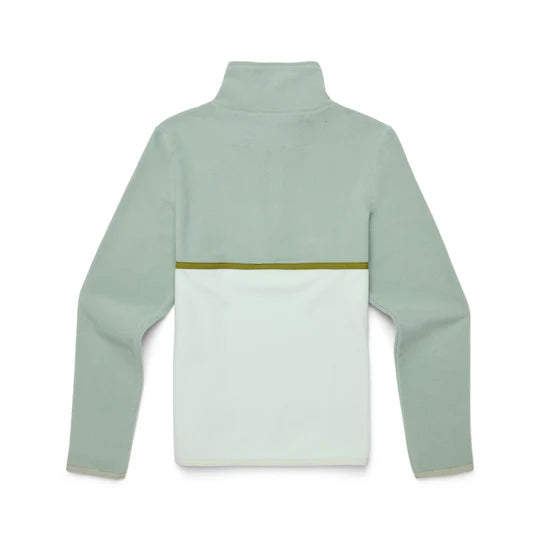 Amado Fleece Pullover - Silver Leaf And Foam thumbnail 5