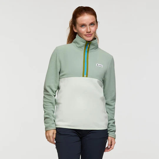 Amado Fleece Pullover - Silver Leaf And Foam thumbnail