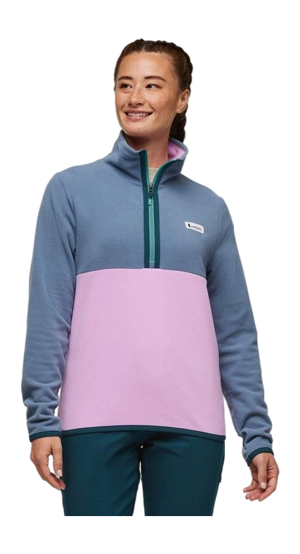 Amado Fleece Pullover Tempest Orchid Bloom thumbnail