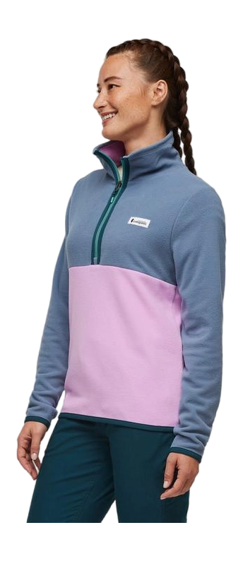 Amado Fleece Pullover Tempest Orchid Bloom thumbnail 2
