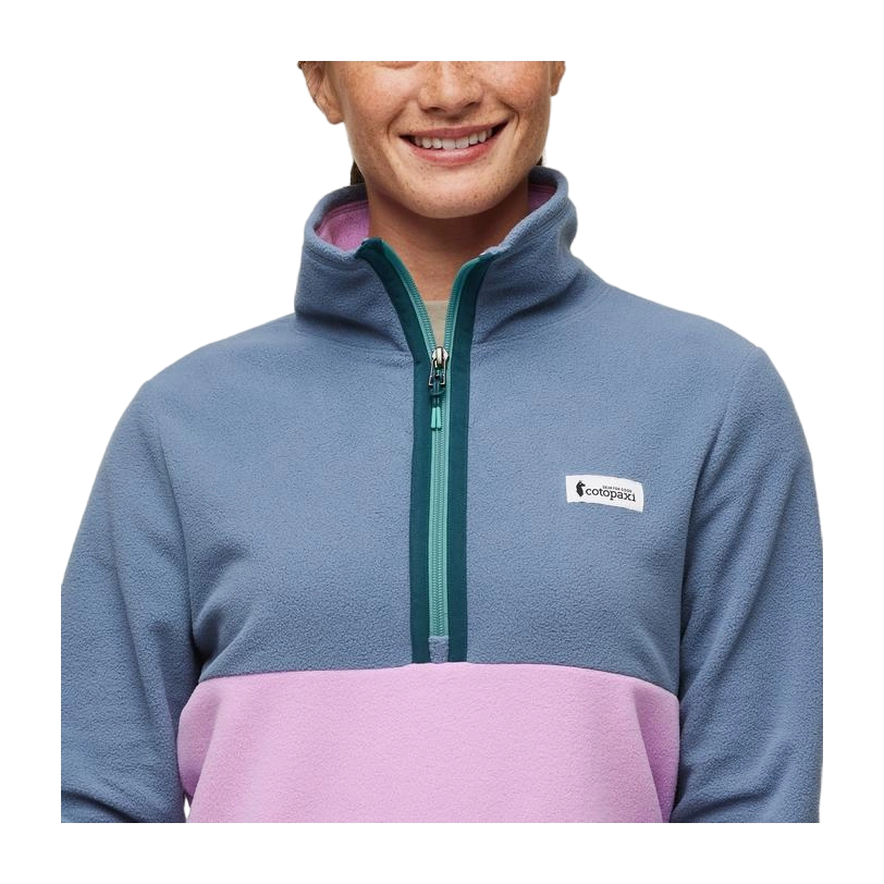 Amado Fleece Pullover Tempest Orchid Bloom 6