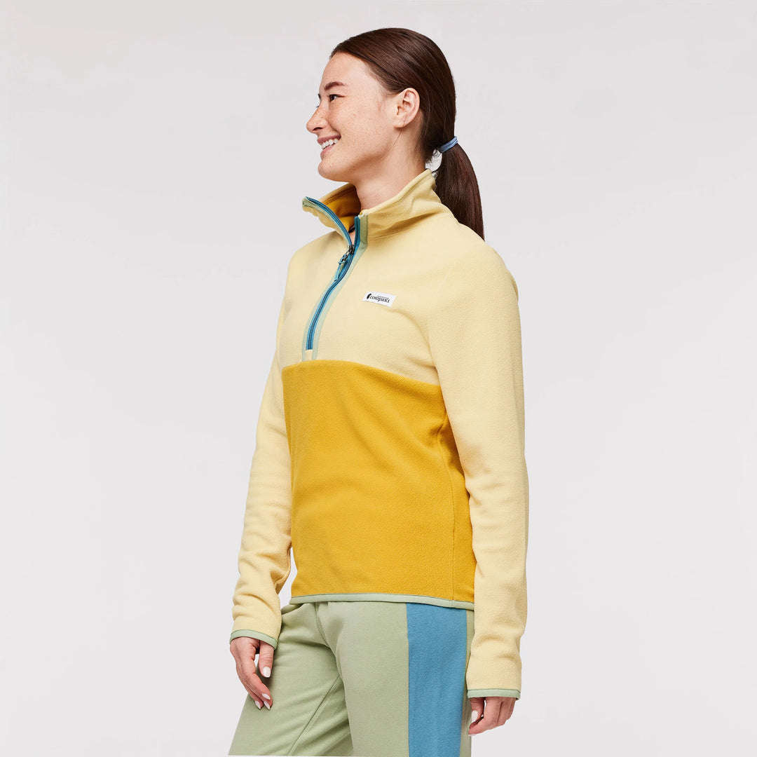 Amado Fleece Pullover Wheat Amber 1