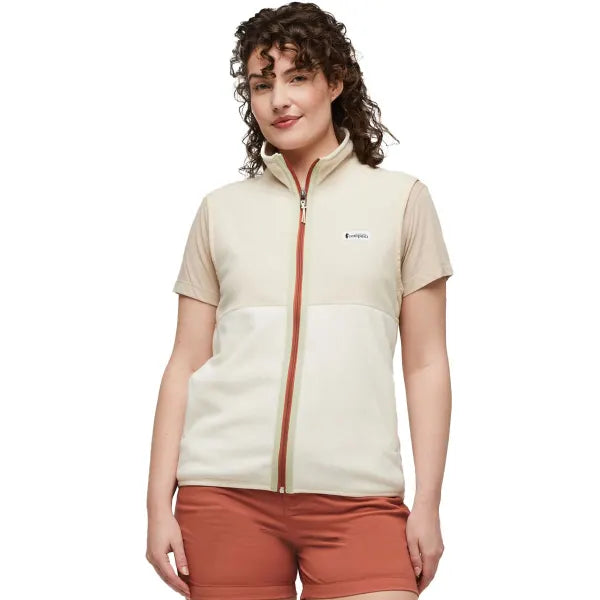 Amado Fleece Vest Bone Cream thumbnail 2