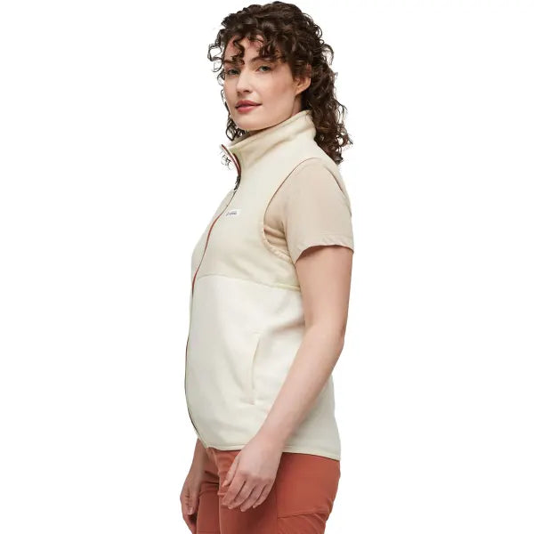 Amado Fleece Vest Bone Cream thumbnail 4