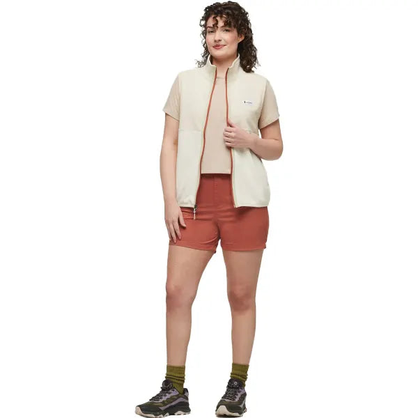 Amado Fleece Vest Bone Cream thumbnail 8